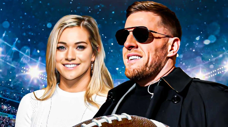 J.J. Watt shares big announcement with wife