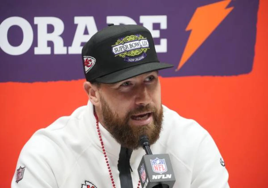 Travis Kelce addresses his NFL future | Super Bowl LIX Opening Night