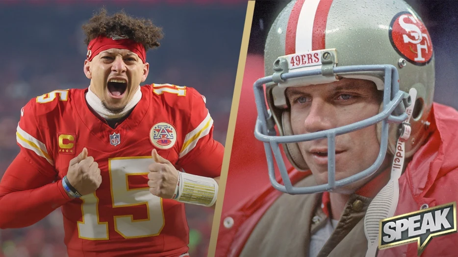 If Patrick Mahomes three-peats, does he surpass Joe Montana in NFL greatness? | Speak