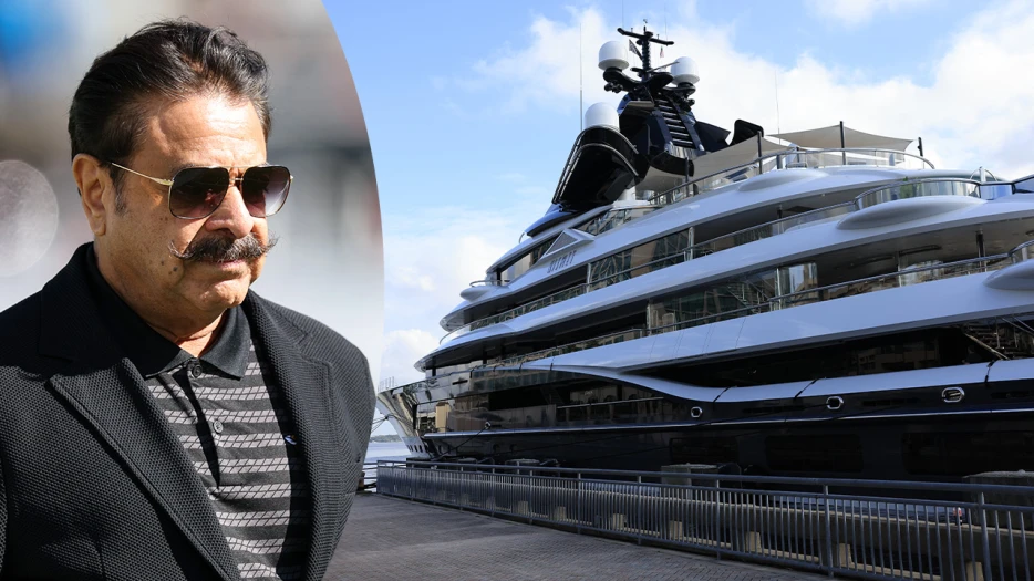 Jacksonville Jaguars Owner Shad Khan Is Flexing His Massive $360 Million Megayacht At Super Bowl