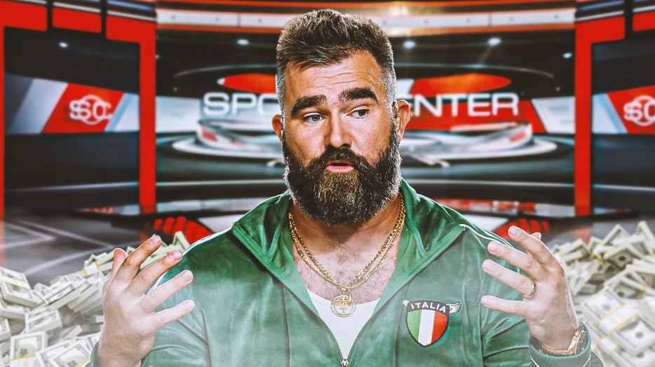 Jason Kelce’s huge, 3-year ESPN salary leaks