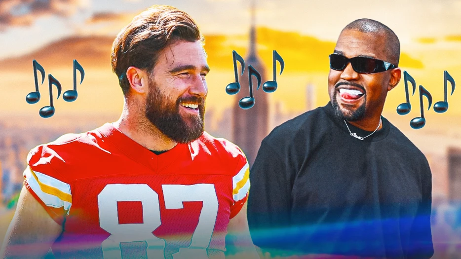 Travis Kelce reveals whether Kanye is on his playlist