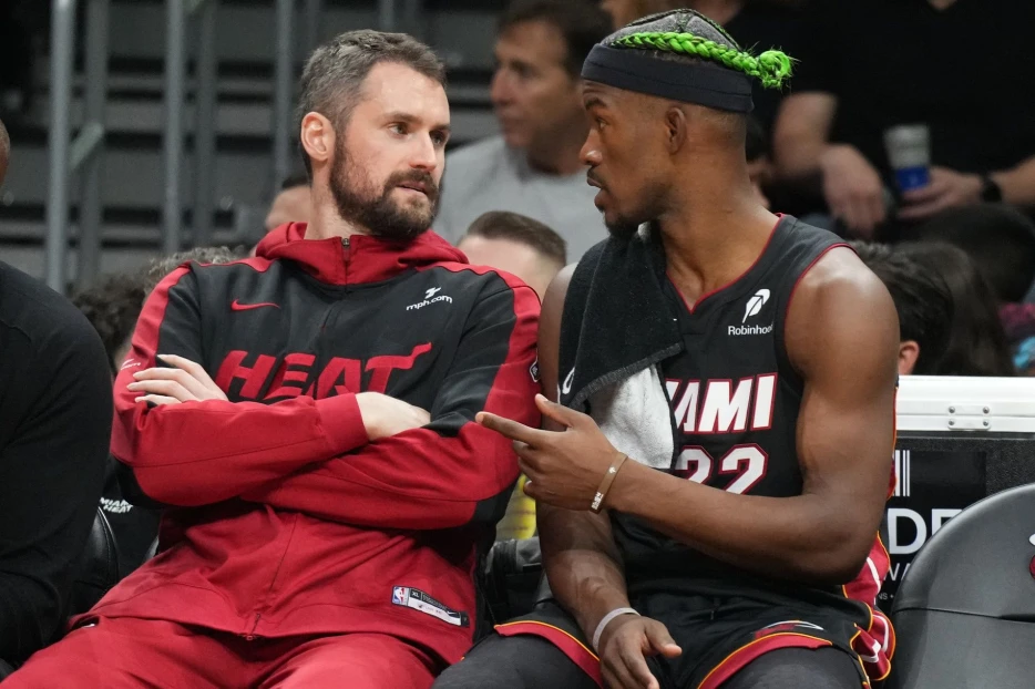 WATCH: Miami Heat Players Learn About the Jimmy Butler Blockbuster Trade From Fan Sitting Near Bench