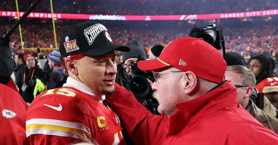 Andy Reid has trusted Patrick Mahomes since his first career start