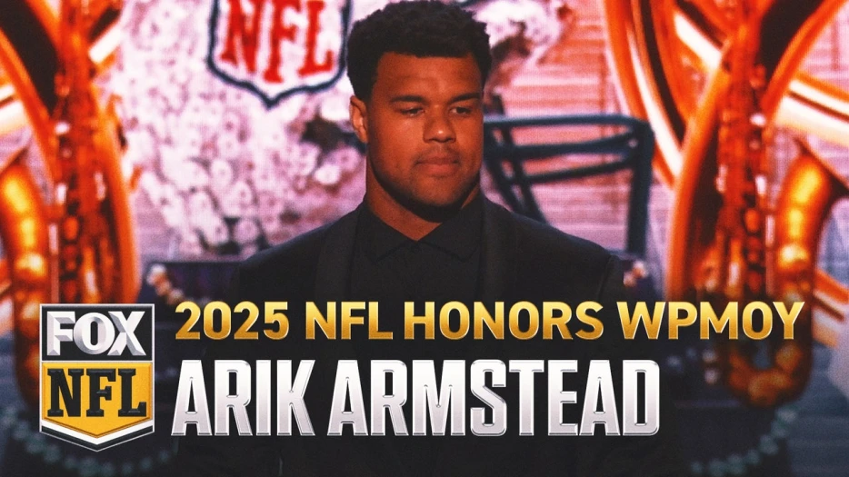 Arik Armstead wins Walter Payton Man of the Year | 2025 NFL Honors