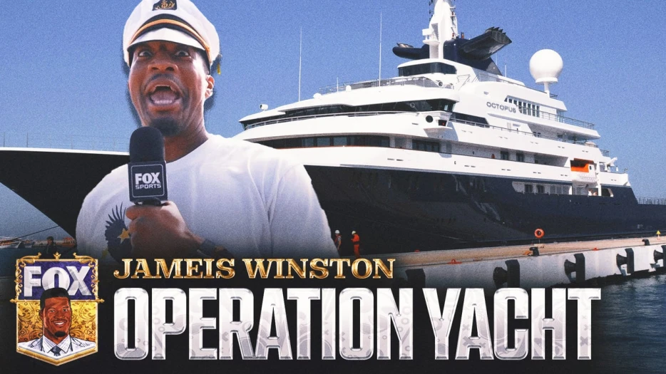 Jameis Winston attempts to board a Super Yacht in New Orleans | Super Bowl LIX on FOX