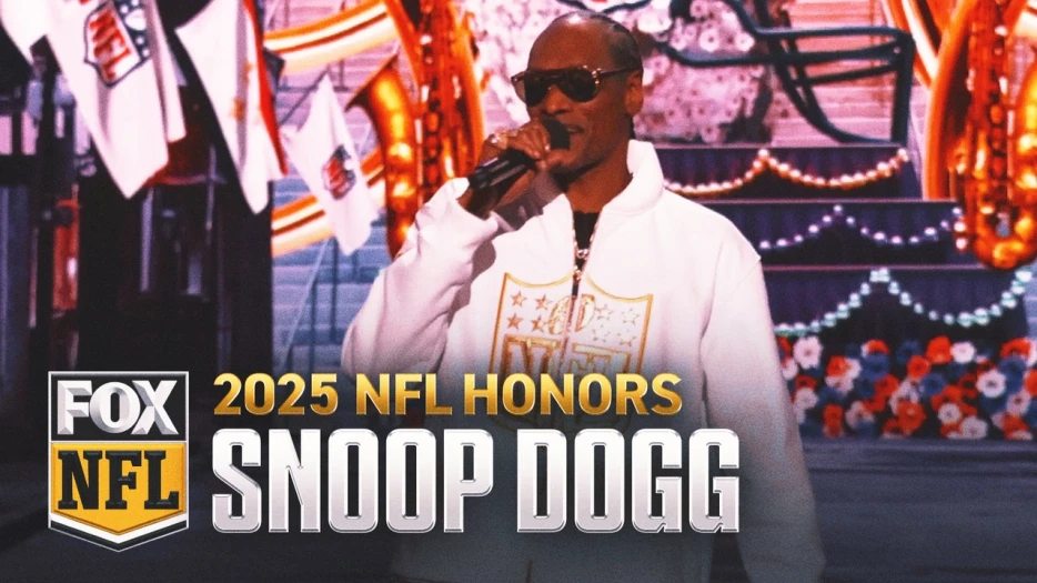 Snoop Dogg kicks off the NFL Honors Awards with the opening monologue | 2025 NFL Honors