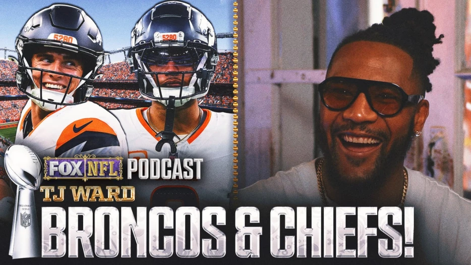 TJ Ward on Patrick Surtain's DPOY, Bo Nix &amp; Denver Broncos and Kansas City Chiefs | NFL on FOX Pod