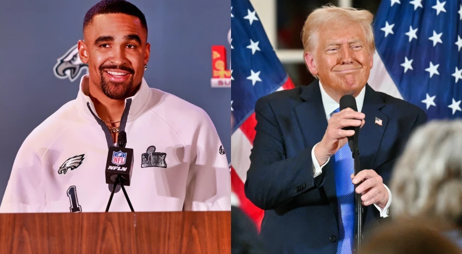 Jalen Hurts Makes His Feelings Very Clear On Donald Trump’s Plans To Attend Super Bowl 59