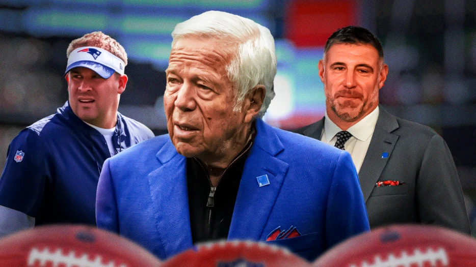 Robert Kraft drops truth bomb on Mike Vrabel hiring Josh McDaniels as OC