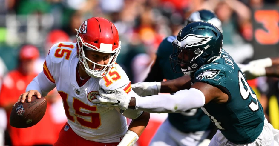 The AP staff (and our readers) pick the Chiefs-Eagles game