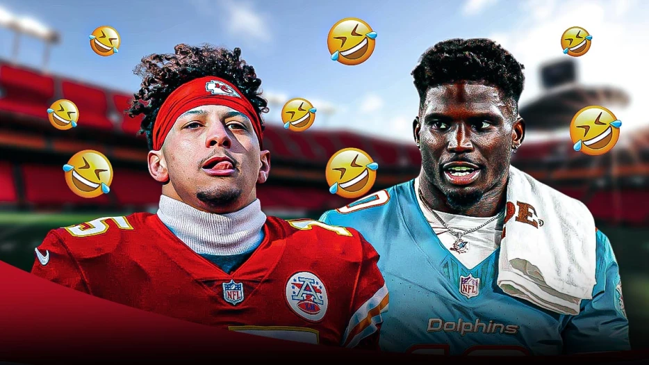 Tyreek Hill drops Patrick Mahomes ‘dad body’ admission