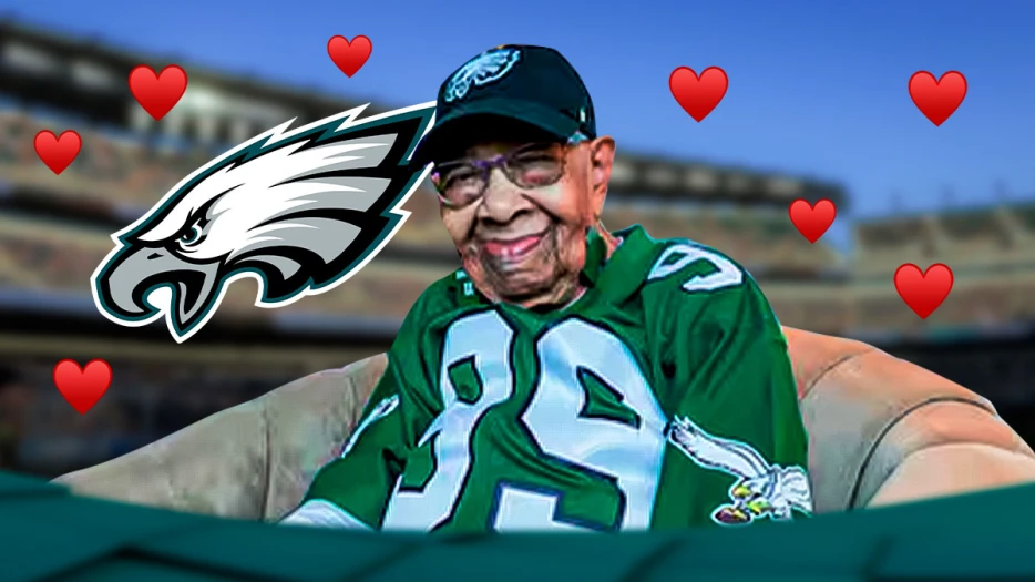 Eagles bring 102-year-old fan to New Orleans for Super Bowl