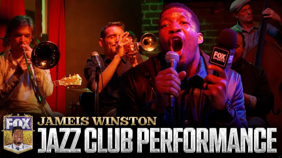 Jameis Winston gives a jazz club performance for the ages! | Super Bowl LIX on FOX