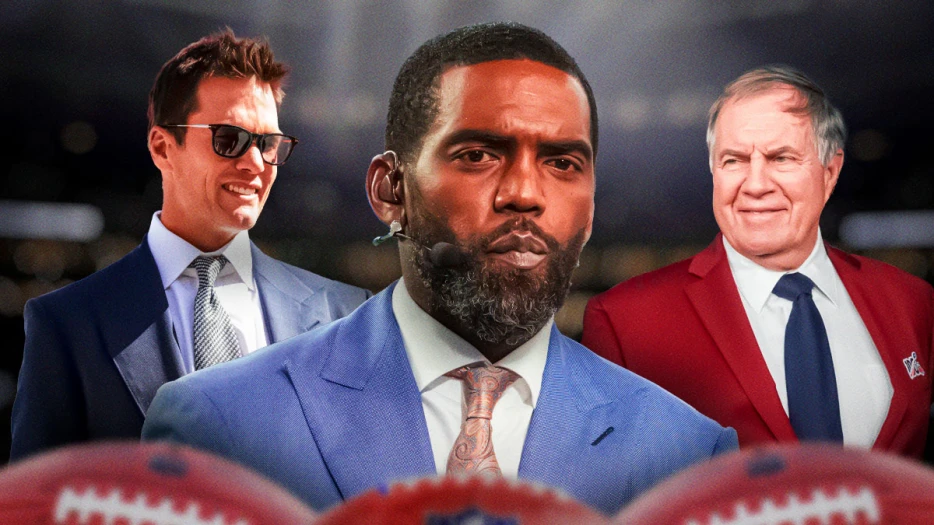 Patriots legends Tom Brady, Bill Belichick welcome Randy Moss back to NFL Countdown