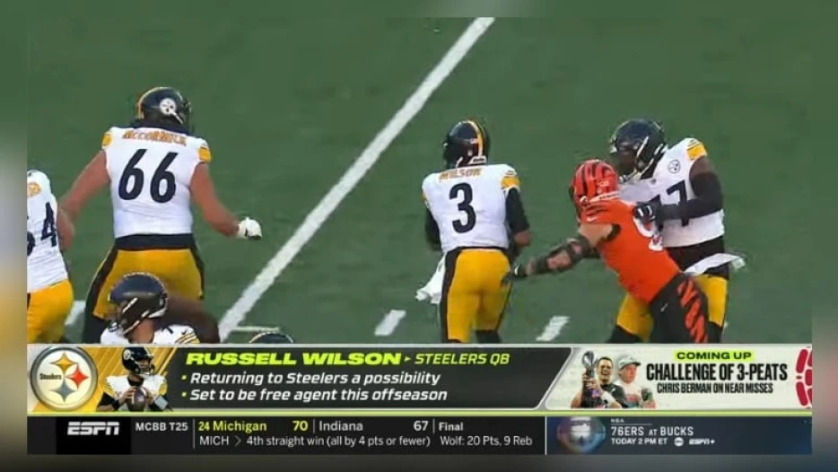 Schefter: Russell Wilson’s Return To Steelers ‘Remains A Possibility’ With A ‘Number Of Teams’ Interested In Justin Fields