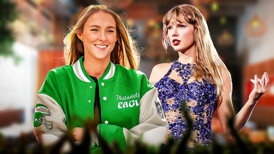 Taylor Swift makes dinner stop with Kylie Kelce before Super Bowl