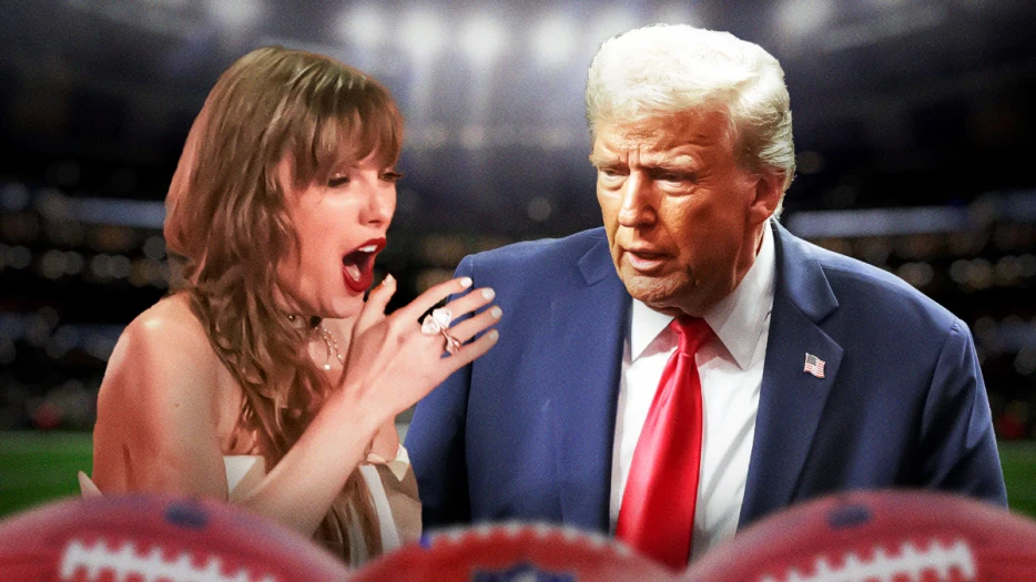 Donald Trump takes shot at Taylor Swift after she got booed at Super Bowl 59