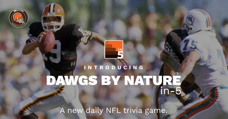 Introducing your daily Browns trivia game