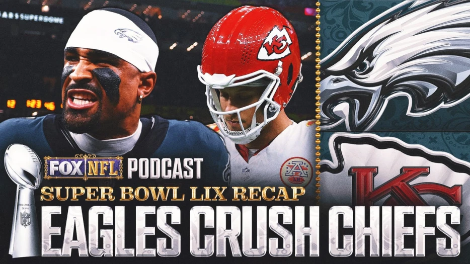 Jalen Hurts, Philadelphia Eagles STUN Patrick Mahomes, Chiefs in Super Bowl blowout | NFL on FOX Pod