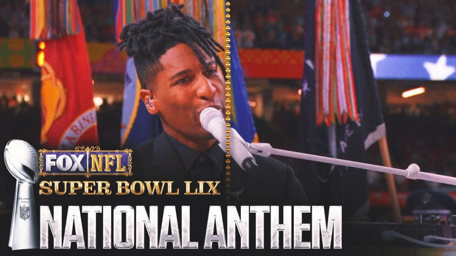 Jon Batiste preforms National Anthem ahead of Super Bowl LIX