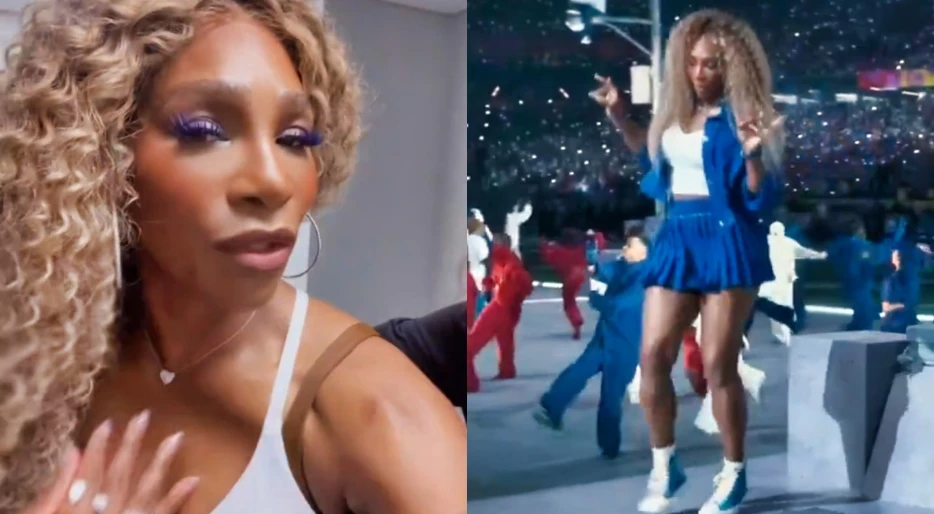 Serena Williams Breaks Her Silence After Crip Walking On Live TV During Kendrick Lamar’s Super Bowl Halftime Show