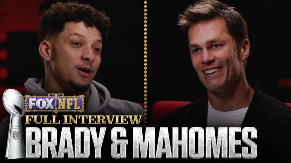 Tom Brady &amp; Patrick Mahomes Interview before Super Bowl LIX on FOX | FULL EXTENDED CUT