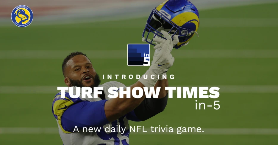 Turf Show Times in-5 daily trivia: Monday edition!