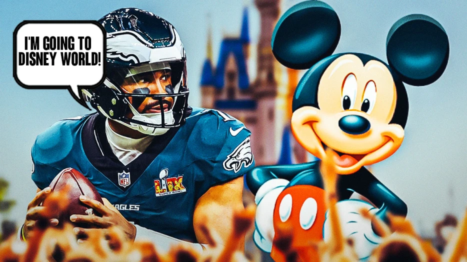 Eagles’ Jalen Hurts sounds off on Super Bowl celebration at Disney World