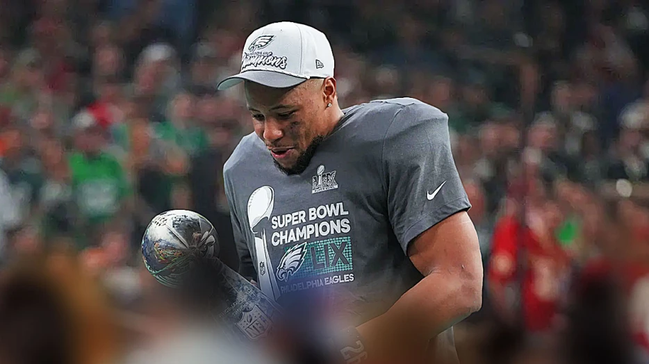 Saquon Barkley comes to the defense of Eagles fans after Super Bowl win