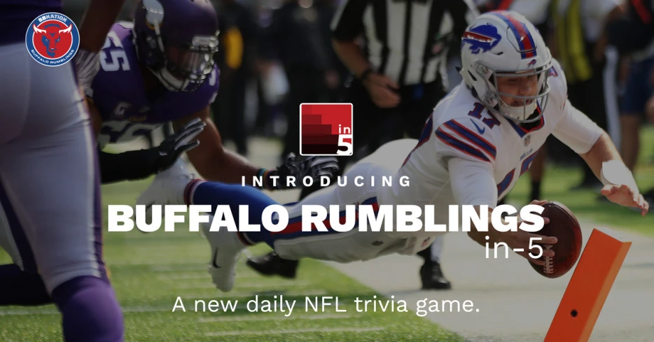 Buffalo Rumblings in-5, your daily Bills trivia game on February 13th