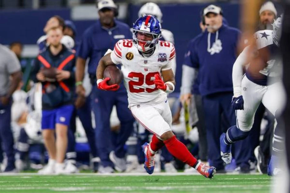 Giants' Tyrone Tracy Jr. ranked among NFL's worst starting running backs