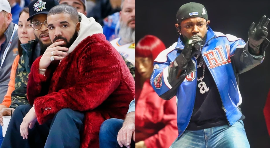 Inside Source Reveals Drake’s 1-Word Reaction To Kendrick Lamar’s Super Bowl Halftime Performance