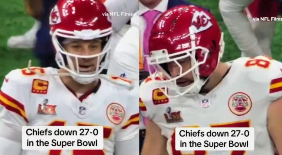 Mic’d Up Cameras Caught Chiefs Players Delivering Interesting Messages To Each Other While Down 27-0 In Super Bowl 59