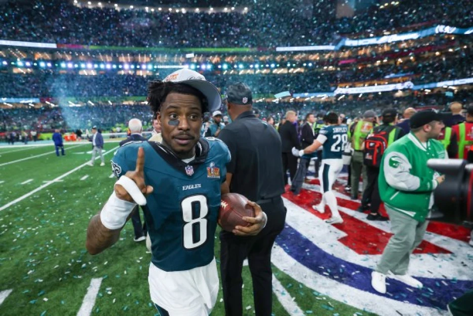 C.J. Gardner-Johnson takes shot at Taylor Swift fans with vulgar hoodie at Eagles Super Bowl parade