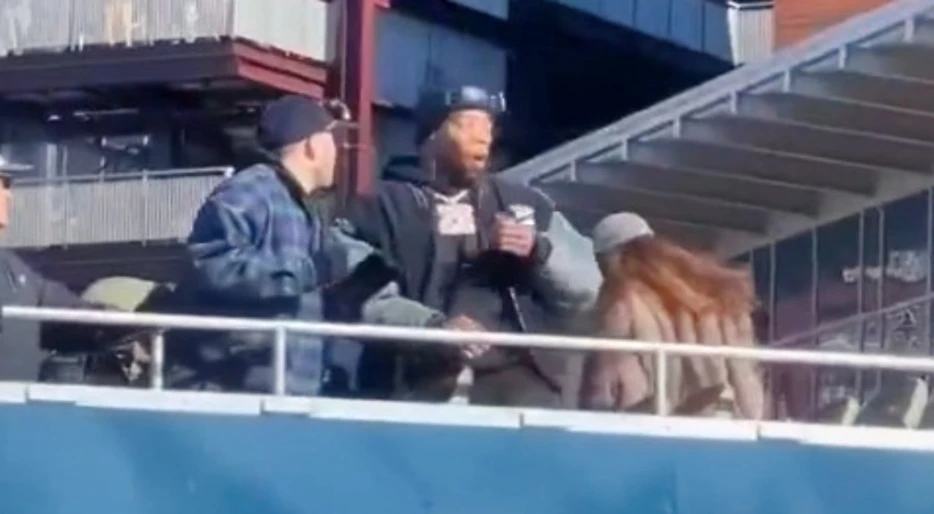 Female Gets Drilled In The Head By An Eagles Fan’s Flying Beer Can After Saquon Barkley Botched The Catch During Super Bowl Parade