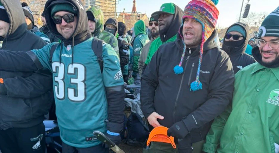 Social Media Thinks Eagles Fans Crossed The Line By “Cooking” Patrick Mahomes During The Super Bowl Parade