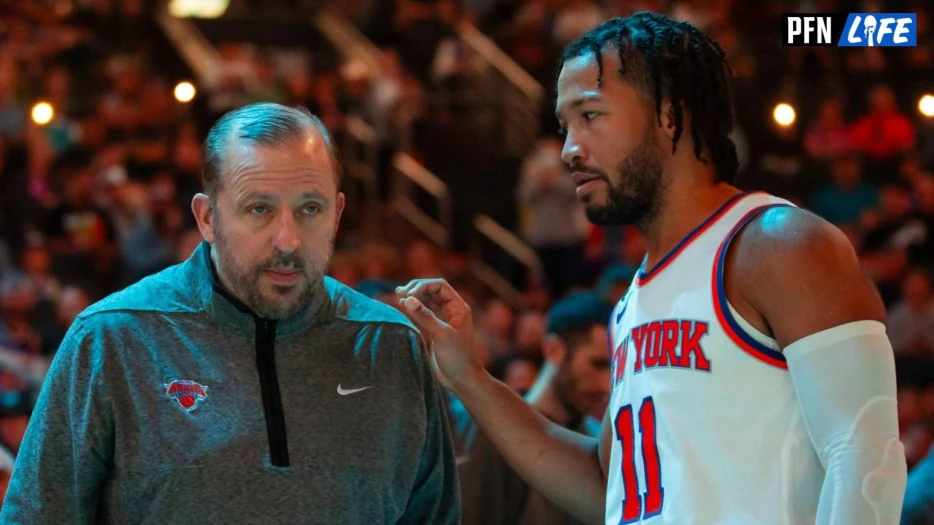 ‘Doing Our Real Job’ — Jalen Brunson, Tom Thibodeau Have Hilarious Exchange After Knicks HC Calls During Podcast Recording (edited)