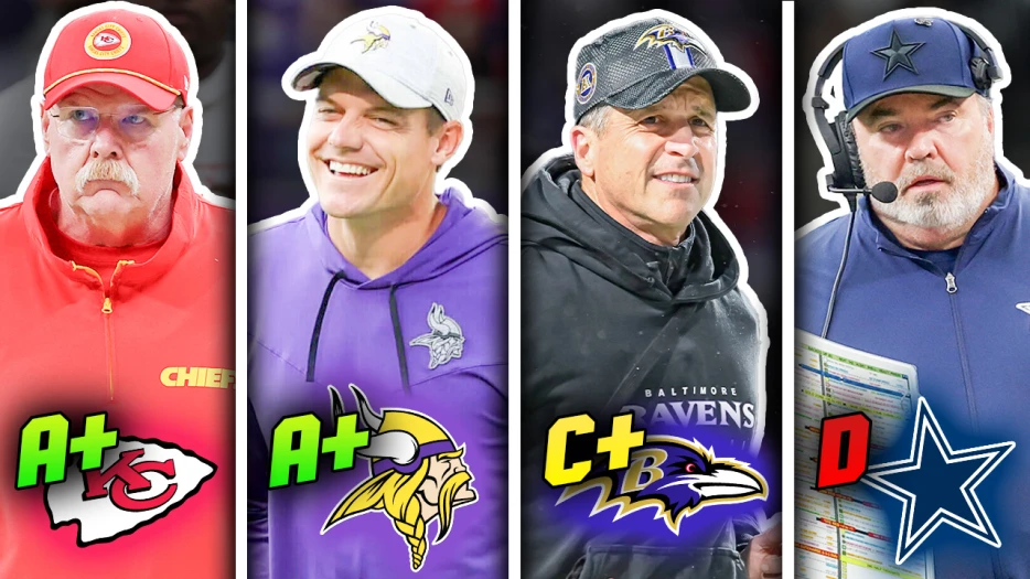 Final Grades For All 32 NFL Teams Head Coaches From The 2024 NFL Season