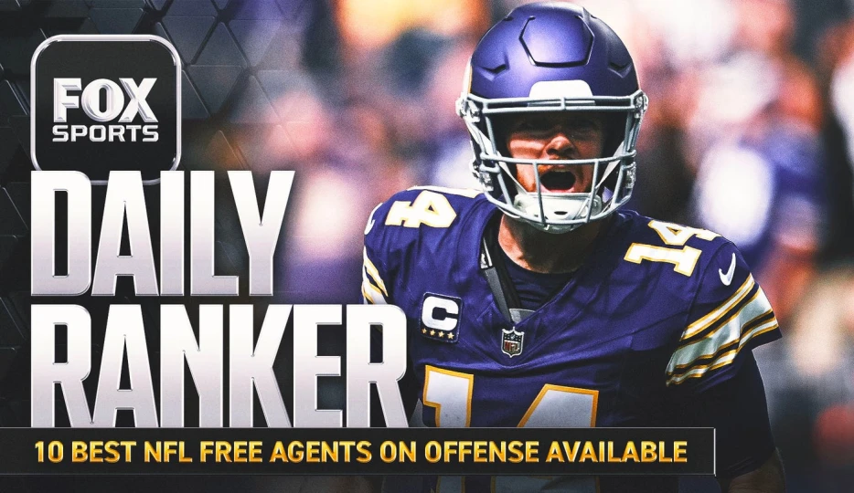 Who are the 10 best NFL free agents on offense available?