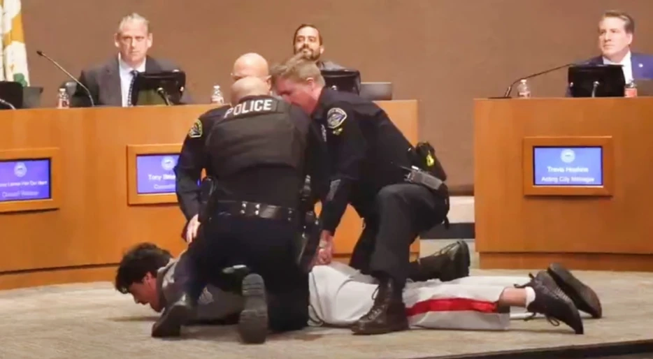 Former NFL Punter Arrested After Causing A Major Scene At “MAGA” City Council Meeting In California