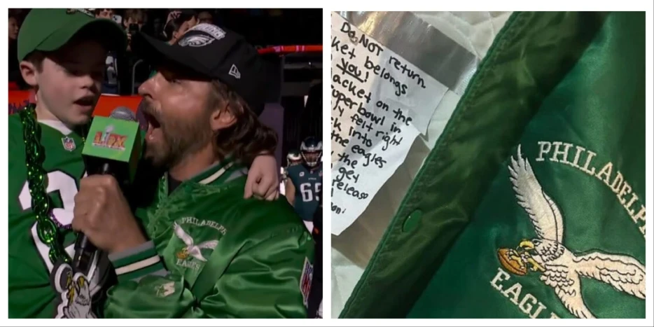 The Best Conspiracy Theory Currently Going is Bradley Cooper Being the Mystery Eagles Jacket Parade Gifter