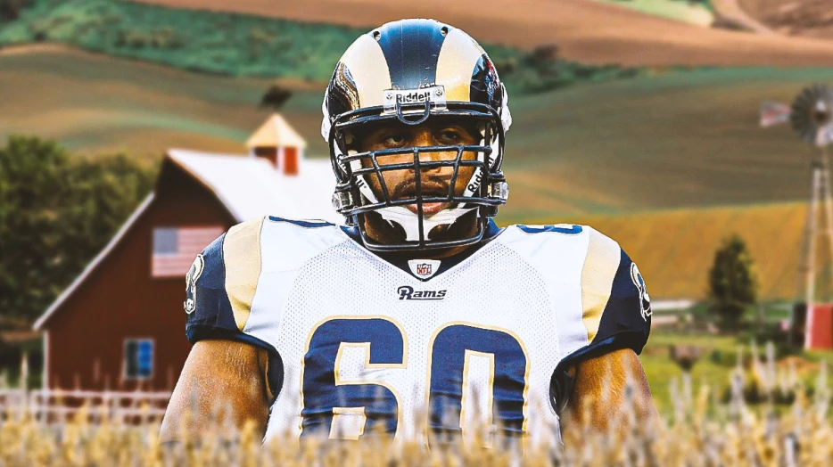 Star NFL lineman Jason Brown left $12.5 million to start a farm and feed the hungry