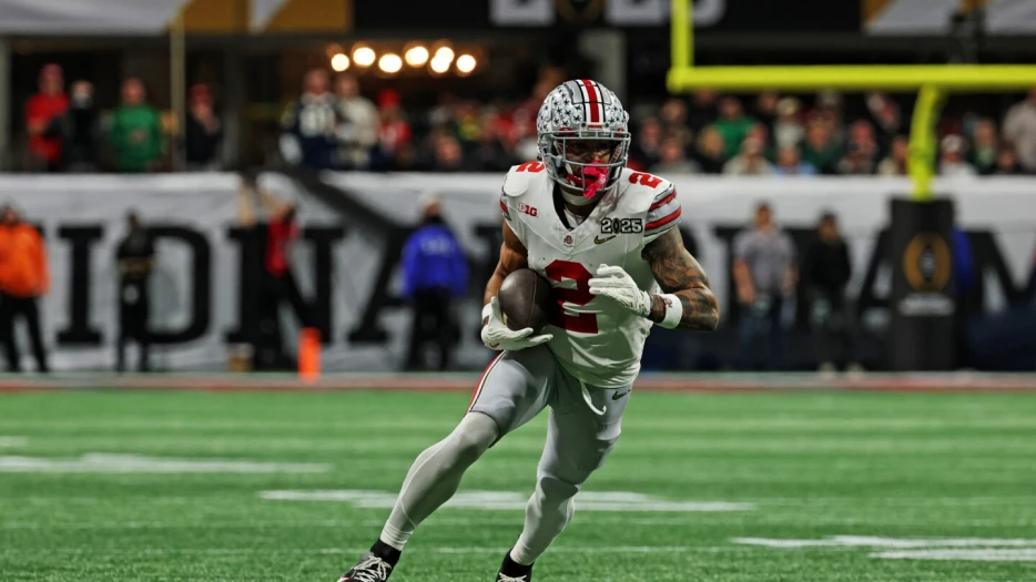 WR Emeka Egbuka jumping from Ohio State to the NFL