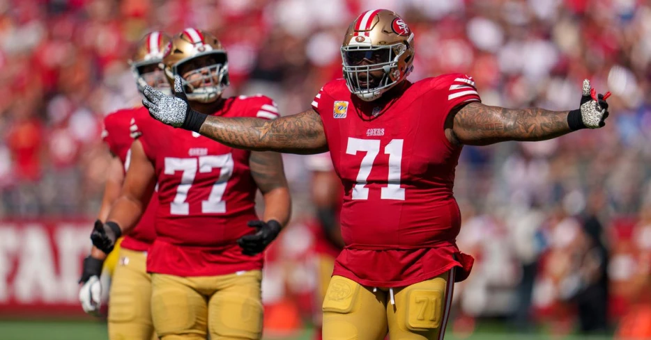 Will the 49ers look to improve their offensive line this offseason?