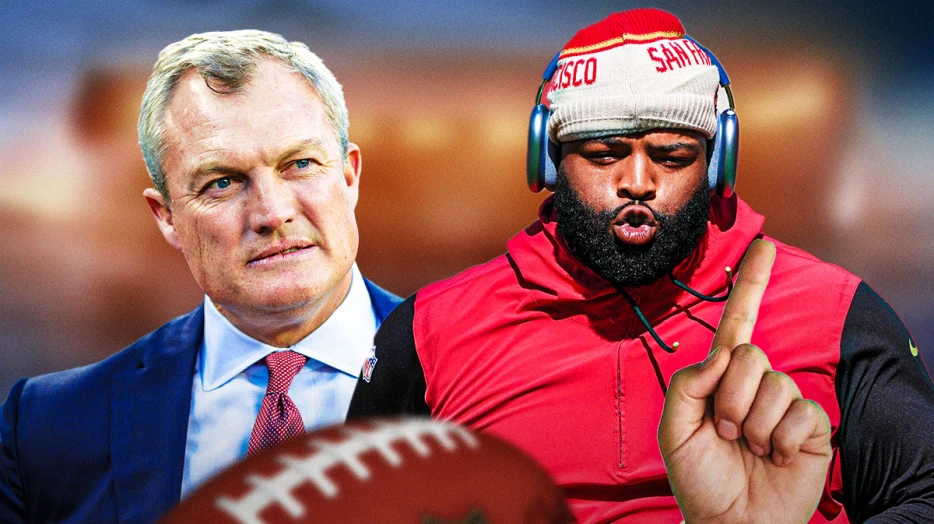 49ers’ Trent Williams retirement rumors get shot down by John Lynch