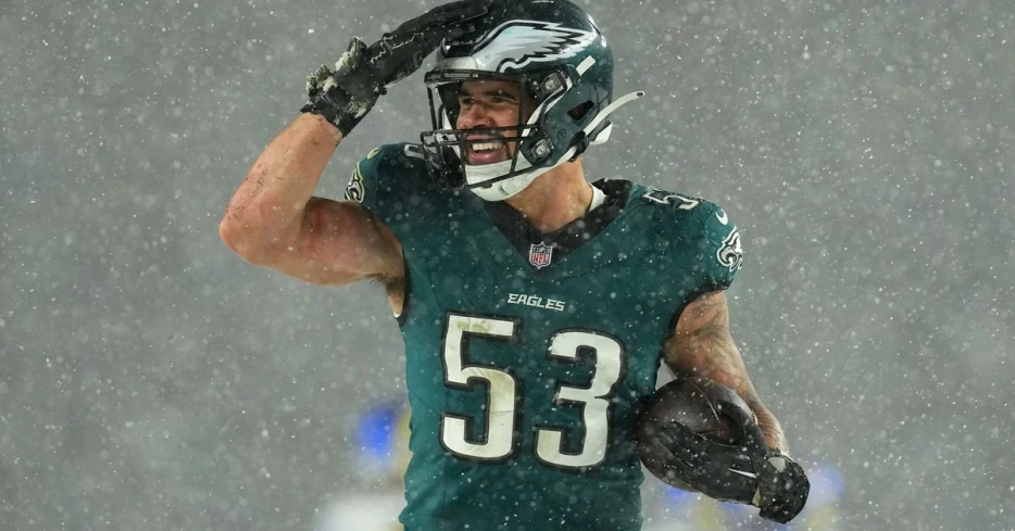 Report: Eagles have made re-signing Zack Baun their priority