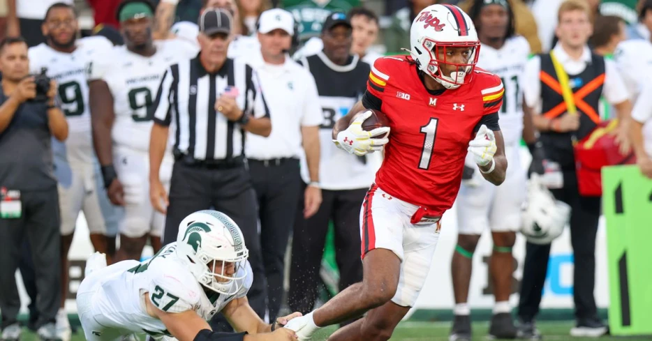 Bills take a swing on traits-based Maryland WR Kaden Prather