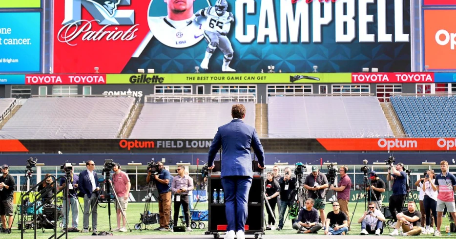 Patriots had the most popular draft in the NFL