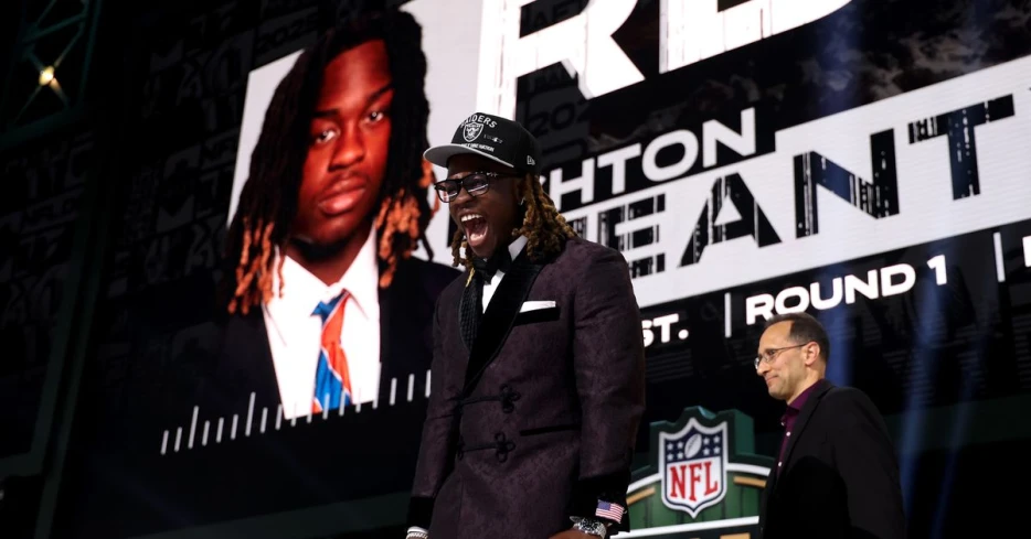 SB Nation Reacts: Raider Nation loves the pick of Ashton Jeanty in the first round